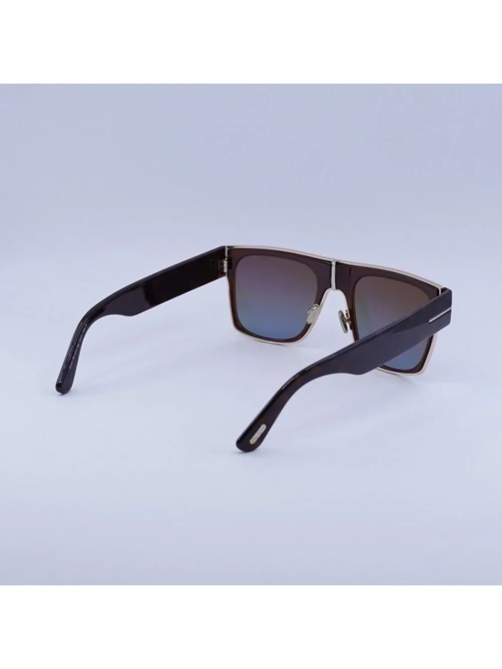 Tom Ford Edwin FT1073 48F Sunglasses Brown / Havana Square Frame, Brown Lenses